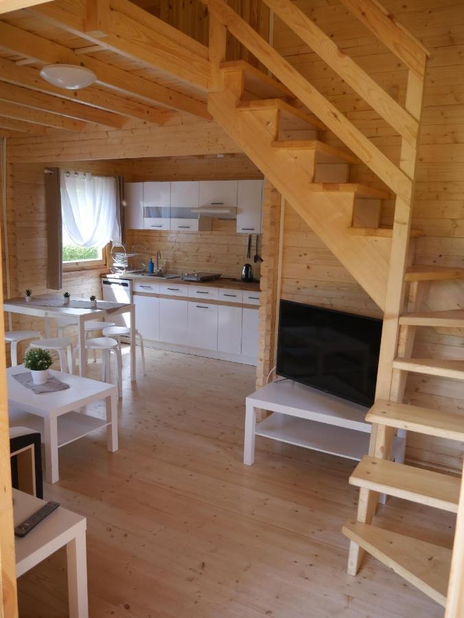 Domek Letniskowy Drewniany Nad Jeziorem Strzeszowskim Nowy Exterior photo